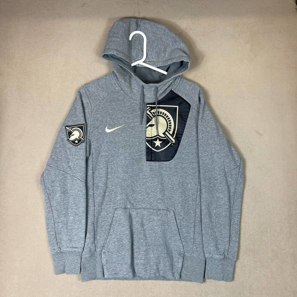 Nike Hoodie‎ Adult Small Gray Black Knights Sweatshirt Pockets Pullover Mens